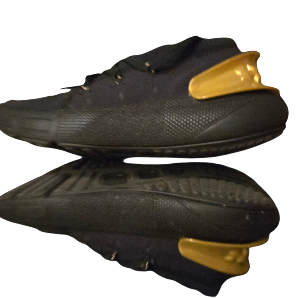 Under Armour Charcoal and Gold Athletic Shoes - Picture 2 of 8
